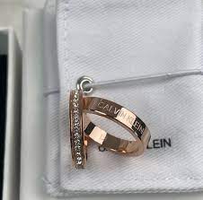 calvin klein couple ring luxury