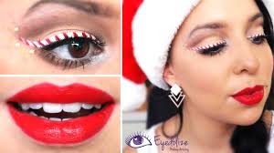 15 christmas makeup tutorials that