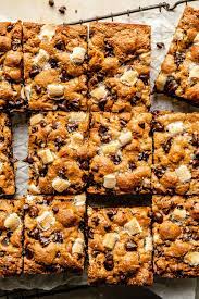 s mores cookie bars the defined dish
