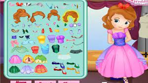 sofia the first dress up games