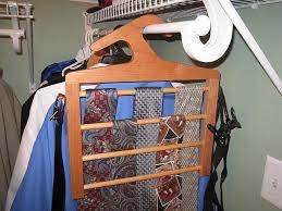 It means, whenever he goes shopping he ends up buying ties. Diy Tie Rack Hanger Your Projects Obn