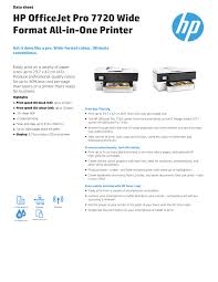 Hp officejet pro 7720 windows printer driver download (201.5 mb). Hp Officejet Pro 7720 Wide Format All In Manualzz