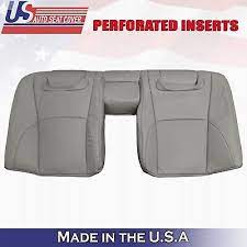 Bench Bottom Leather Seat Covers Gray