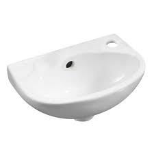 small wall mounted ceramic sink