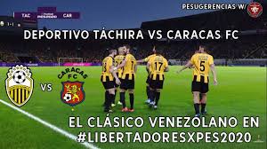Tachira f.c.vs estudiantes de mérida. Deportivo Tachira Vs Caracas Fc Gameplay Pes 2020 Of Libertadores V2 By Pesugerencias Youtube
