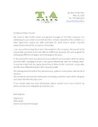 Sales Agent Sample Of Recommendation Letter Job 2 Grow