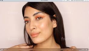 film a customised makeup tutorial or