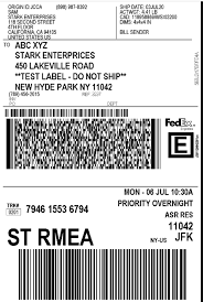 bulk print fedex shipping labels using