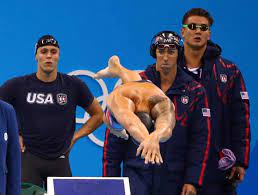 Phelps competes for the university of oregon and was a national qualifier in 2019. What Is Michael Phelps Listening To On His Trademark Olympics Headphones Michael Phelps The Guardian