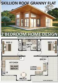 Skillion Roof House Plans Small And