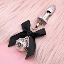 Bdsm Bow Bells Stainless Steel Matal Butt Plug Sexy Rabbit Cosplay Suitable  For Couples Flirting And Teasing For Men/women - Anal Plug - AliExpress