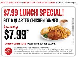 Browse through hundreds of coupons for restaurants and start saving today! Swiss Chalet Canada Coupons 7 99 Lunch Special Free Appetizer With 2 Adult Entrees Delivery Meal For 2 For 24 99 Canadian Freebies Coupons Deals Bargains Flyers Contests Canada