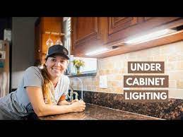 install under cabinet lighting one