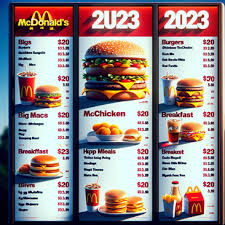 mcdonald s menu and s in usa 2023