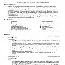 Project Management Skills List Cv Special Of For Inside Resume 1150