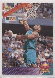 Alonzo mourning rookie card upper deck. 1992 93 Upper Deck Base 457 Top Prospects Alonzo Mourning