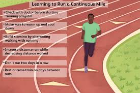 beginner training program to run 1 mile