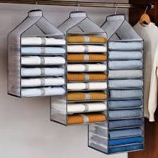 White Pvc Mesh Fabric Hanging Closet