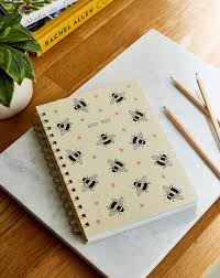 s belle busy bees a5 notebook