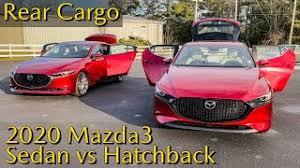 2020 mazda3 sedan vs mazda3 hatchback