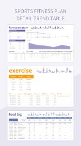 free fitness planner templates for