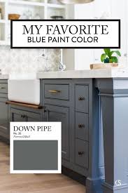 Blue Kitchen Cabinet Paint Colors