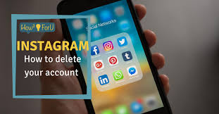 how to delete your insram account