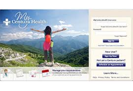 Mycenturahealth Health Care Portal Centura Health