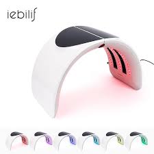 Korean Facial Mask 7 Colors Photon Therapy Anti Aging Acne Wrinkle Removal Whitening Led Light Therapy Device Foldable Style Led Skin Rejuvenation Machine Aliexpress