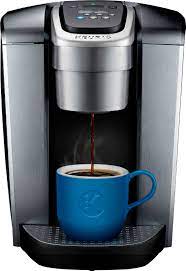 How to descale your keurig® classic coffee maker. Keurig K Elite Single Serve K Cup Pod Coffee Maker Brushed Silver 5000197492 Best Buy