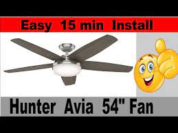 diy hunter avia 54 inch ceiling fan
