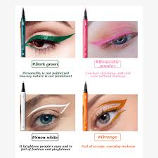 gel eyeliner pencil pen set 12 colors