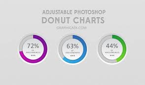 Create An Adjustable Donut Chart In Photoshop Presentation