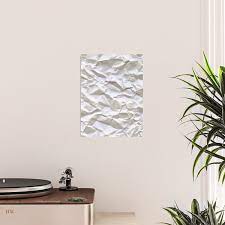 Crumpled Paper Poster By Pixel404