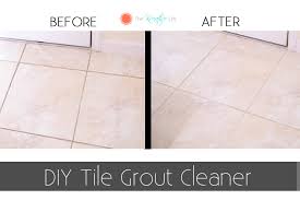 diy tile grout cleaner the kreative life