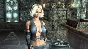 HDT Skyrim Sexy Idle animation with Havok Breast Physic at Skyrim Nexus -  Mods and Community