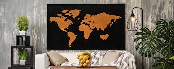 Creative Ideas For Decorating With Maps