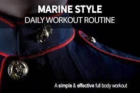marine corps daily workout routine