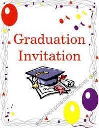 free printable graduation invitation
