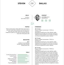 One Page Resume Templates   Page Resume Examples   Page Resume Example One  Page Resume Templates Primer Magazine