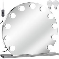 Details About Large 27 6 Hollywood Makeup Mirror Lighted Vanity Mirror With Dimmer Round