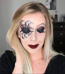 y spider makeup halloween look
