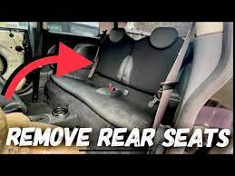 Mini R50 R53 Removing The Rear Seat