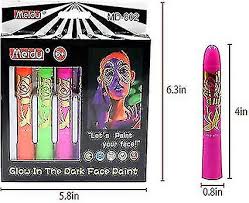 face paint crayons uv body