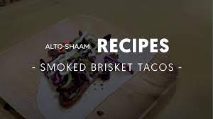 smoked brisket tacos using cook hold