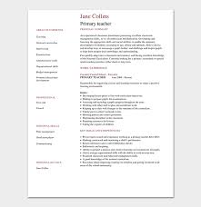 It's very easy to customize and download for free. Teacher Resume Template 19 Samples Formats