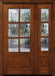 Textured Glass Alder Doors