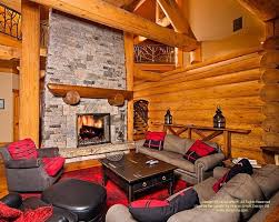 22 luxurious log cabin interiors you