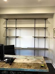 Desk With Bookshelf Built In Desk Shelf