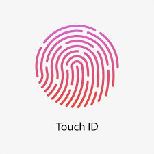 free vector touch id